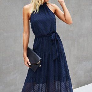 Dress/Blue/Long - Short/Size L